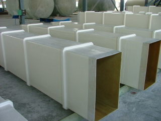 FRP /GRP Duct for Central Air Conditioner, Square or Round
