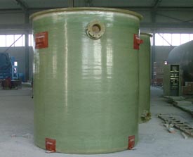 FRP Tank with FRP Ladders