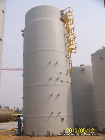 FRP Tank with FRP Ladders