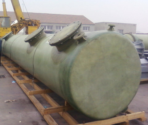 FRP Armed Plastic Tank for Chemical Processing