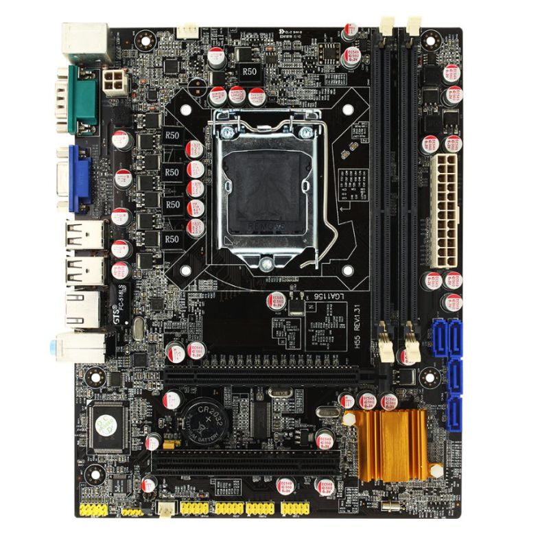 Hm55-1156 Computer Motherboard with 2*DDR3