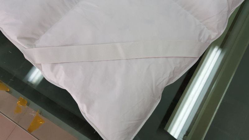 White Goose Feather Topper Protector