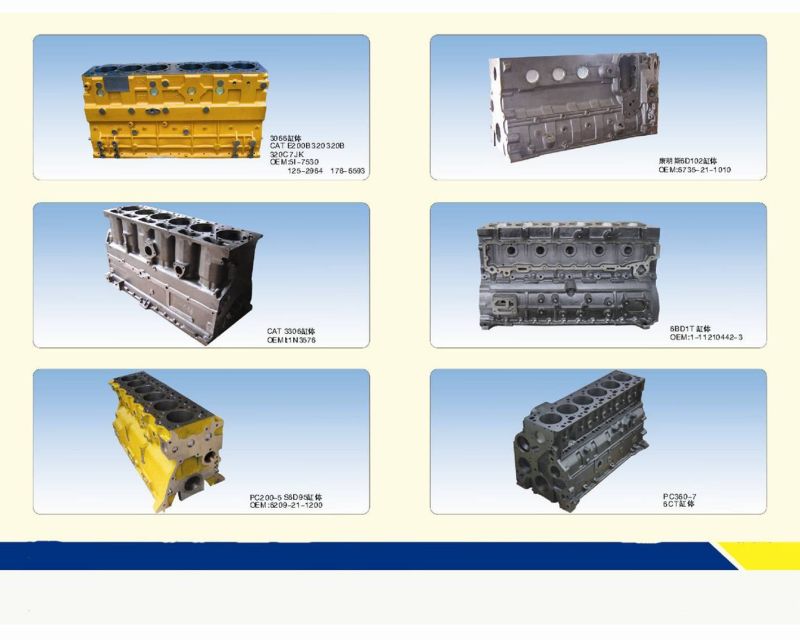 Cylinder Head for PC200-5 (6D95)