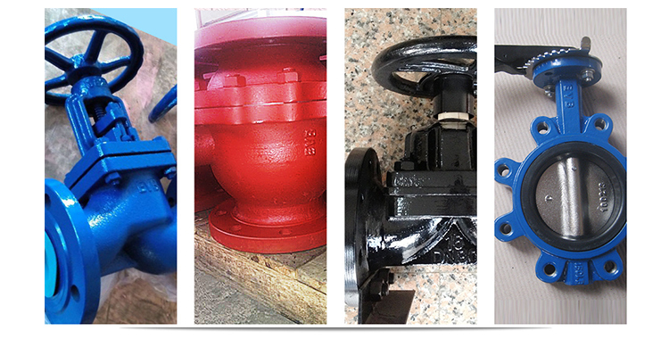BS Cast Iron Pn16 Foot Valve with Strainer